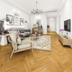 Authentic Herringbone 12mm - Oak