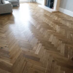Herringbone Oak Smoked Brushed & UV Lacquered